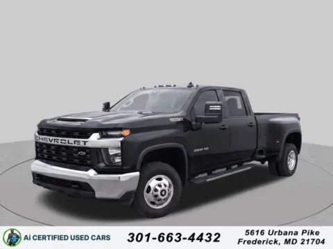 Black 2021 Chevrolet Silverado 3500 HD LT for sale in Frederick, MD