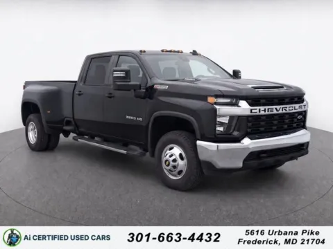 Black 2021 Chevrolet Silverado 3500 HD LT for sale in Frederick, MD
