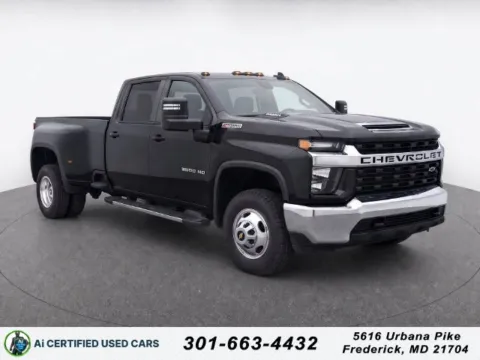 Black 2021 Chevrolet Silverado 3500 HD LT for sale in Frederick, MD