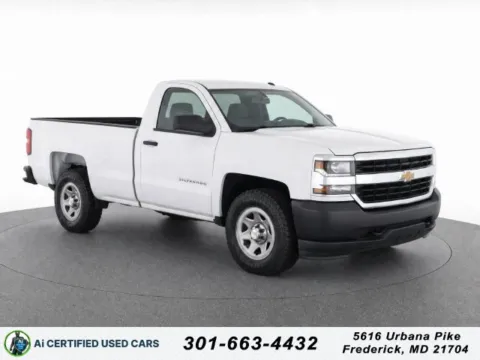 White 2016 Chevrolet Silverado 1500 WT for sale in Frederick, MD