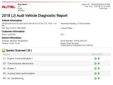 Another view of 2018 Audi Q3 2.0T Premium Plus for sale in Frederick, MD at Ai Certified Used Cars