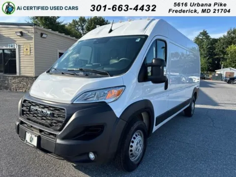 White 2025 Ram ProMaster 3500 High Roof for sale in Frederick, MD