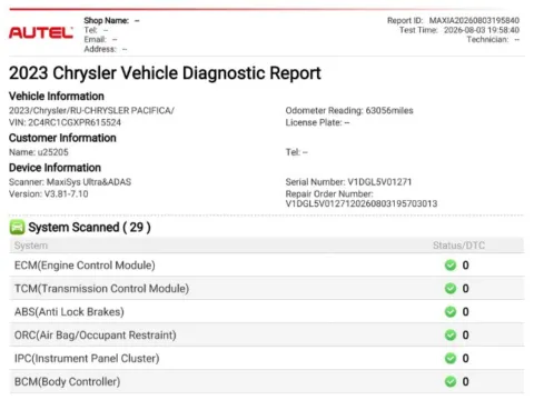 Another view of 2023 Chrysler Voyager LX for sale in Frederick, MD at Ai Certified Used Cars