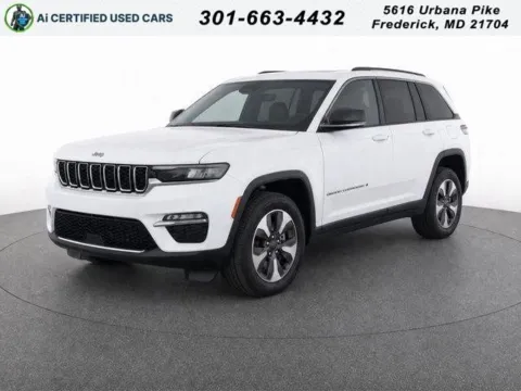 White 2024 Jeep Grand Cherokee 4xe for sale in Frederick, MD