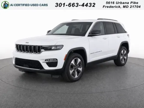 White 2024 Jeep Grand Cherokee 4xe for sale in Frederick, MD