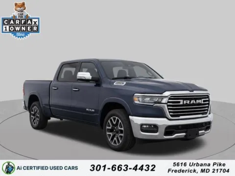 Blue 2026 Ram 1500 Laramie for sale in Frederick, MD