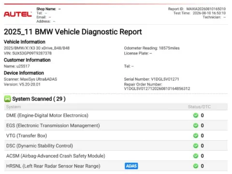 Another view of 2026 BMW X3 30 xDrive for sale in Frederick, MD at Ai Certified Used Cars