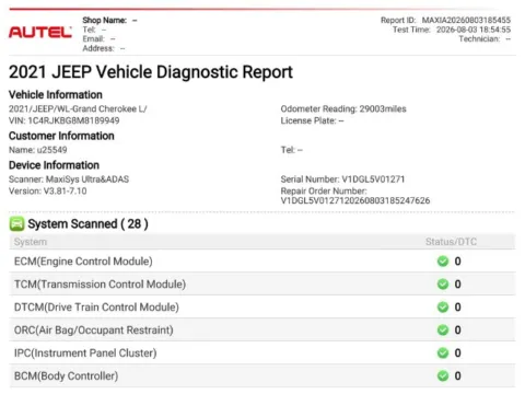 Another view of 2021 Jeep Grand Cherokee L Limited for sale in Frederick, MD at Ai Certified Used Cars