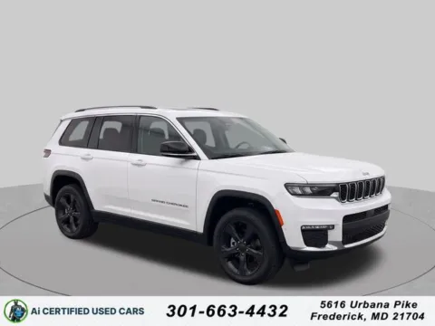 White 2021 Jeep Grand Cherokee L Limited for sale in Frederick, MD