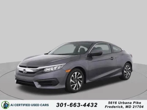 Gray 2016 Honda Civic LX-P for sale in Frederick, MD