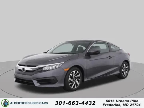 Gray 2016 Honda Civic LX-P for sale in Frederick, MD