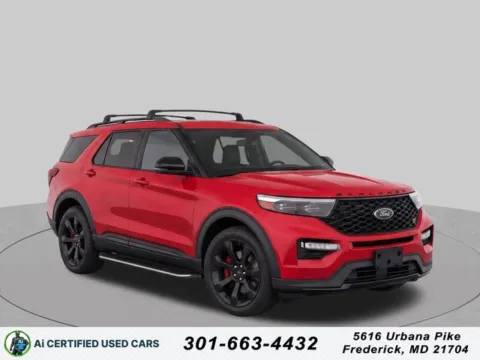Red 2020 Ford Explorer ST for sale in Frederick, MD