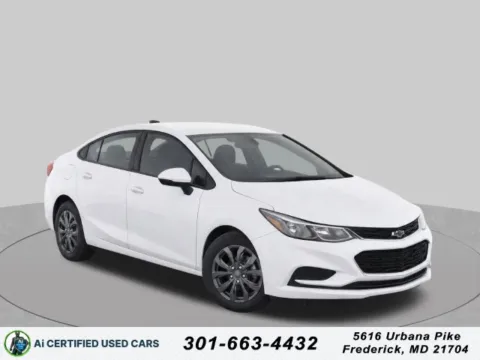 White 2018 Chevrolet Cruze LS for sale in Frederick, MD