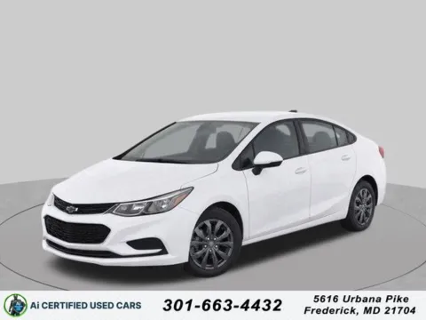 White 2018 Chevrolet Cruze LS for sale in Frederick, MD