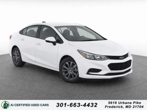 White 2018 Chevrolet Cruze LS for sale in Frederick, MD