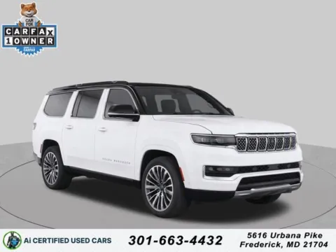 White 2024 Jeep Grand Wagoneer L Series III for sale in Frederick, MD