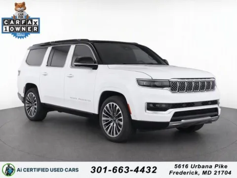 White 2024 Jeep Grand Wagoneer L Series III for sale in Frederick, MD