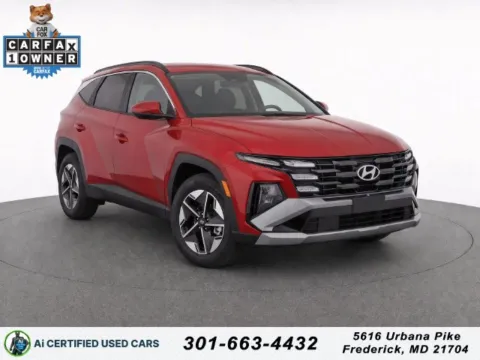 Red 2025 Hyundai Tucson SEL for sale in Frederick, MD