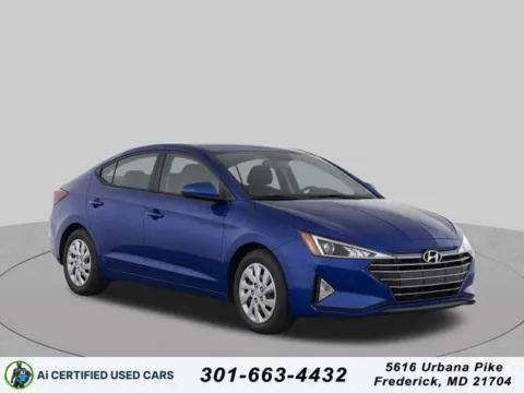 Blue 2020 Hyundai Elantra SE for sale in Frederick, MD