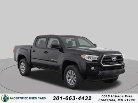 Black 2018 Toyota Tacoma SR5 for sale in Frederick, MD
