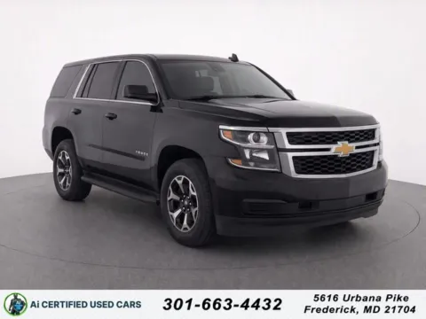 Black 2018 Chevrolet Tahoe Commercial Fleet for sale in Frederick, MD