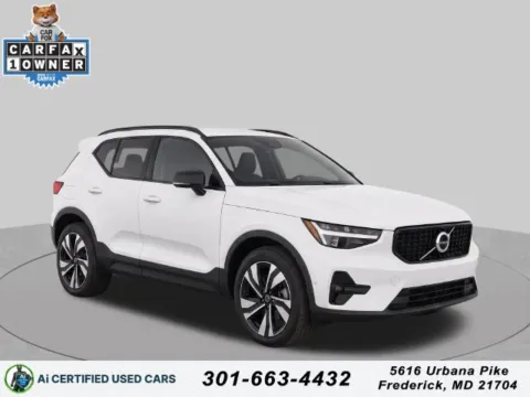 White 2024 Volvo XC40 Ultimate for sale in Frederick, MD