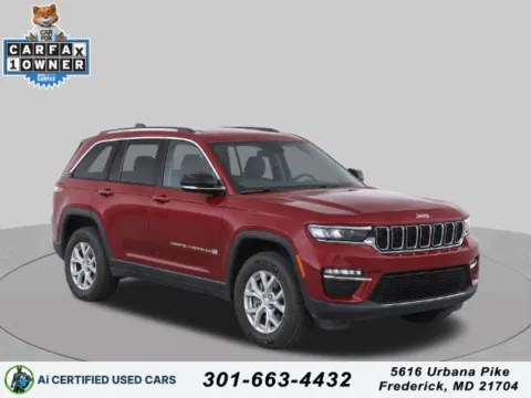 Red 2023 Jeep Grand Cherokee Limited for sale in Frederick, MD