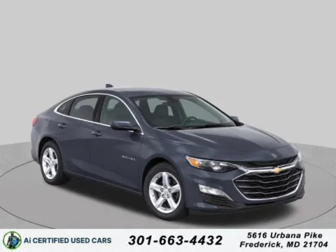 Gray 2021 Chevrolet Malibu LS for sale in Frederick, MD