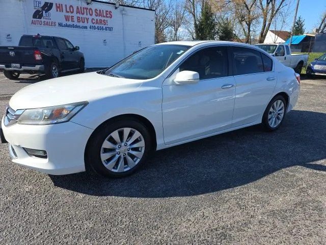 White 2015 Honda Accord EX-L for sale in Cockeysville, MD