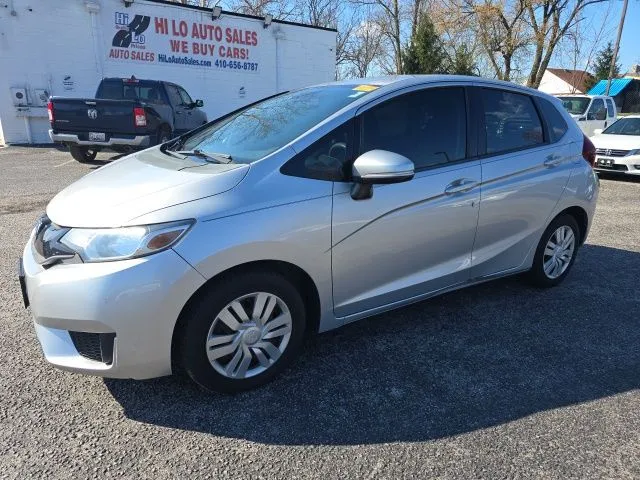 Silver 2015 Honda Fit LX for sale in Cockeysville, MD