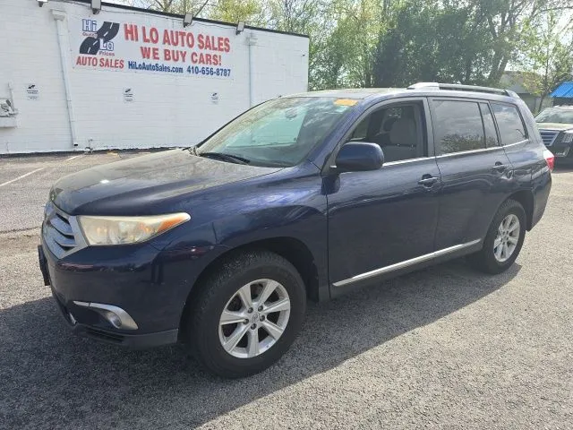 Blue 2012 Toyota Highlander for sale in Cockeysville, MD