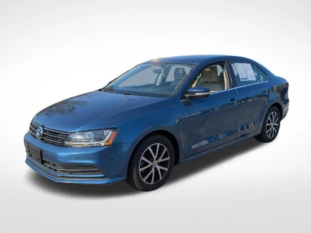 Blue 2017 Volkswagen Jetta 1.4T SE for sale in Cockeysville, MD