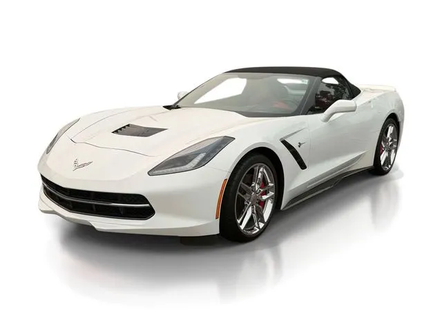 White 2015 Chevrolet Corvette Stingray Z51 for sale in Cockeysville, MD