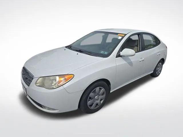 White 2009 Hyundai Elantra GLS for sale in Cockeysville, MD