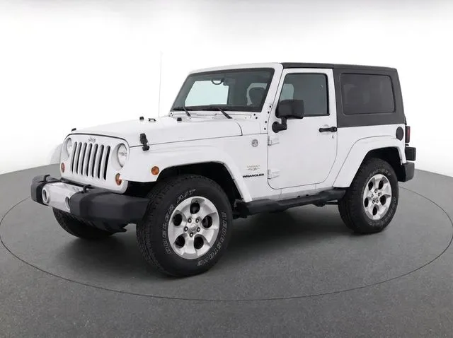 White 2015 Jeep Wrangler Sahara for sale in Cockeysville, MD