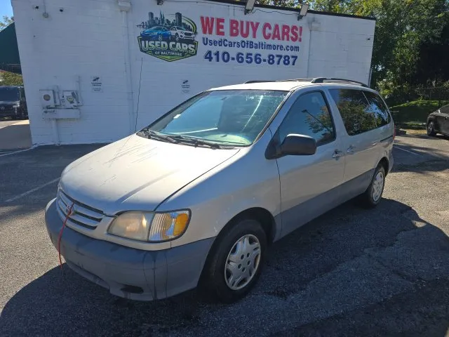 Silver 2002 Toyota Sienna CE for sale in Cockeysville, MD