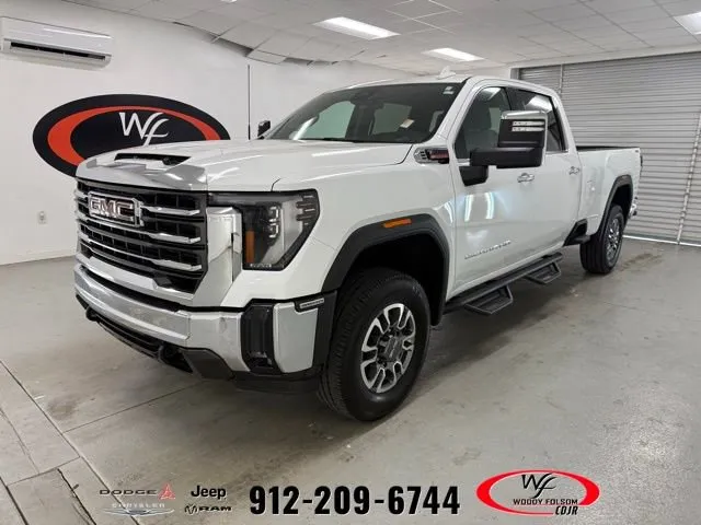 White 2024 GMC Sierra 3500HD SLT for sale in Baxley, GA