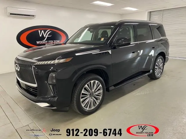 Black 2025 INFINITI QX80 SENSORY for sale in Baxley, GA