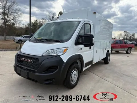 White 2024 Ram ProMaster Cutaway Tradesman for sale in Baxley, GA