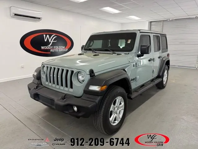 Gray 2023 Jeep Wrangler Sport S for sale in Baxley, GA