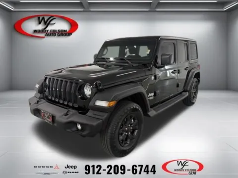 Black 2021 Jeep Wrangler Unlimited Sport S for sale in Baxley, GA