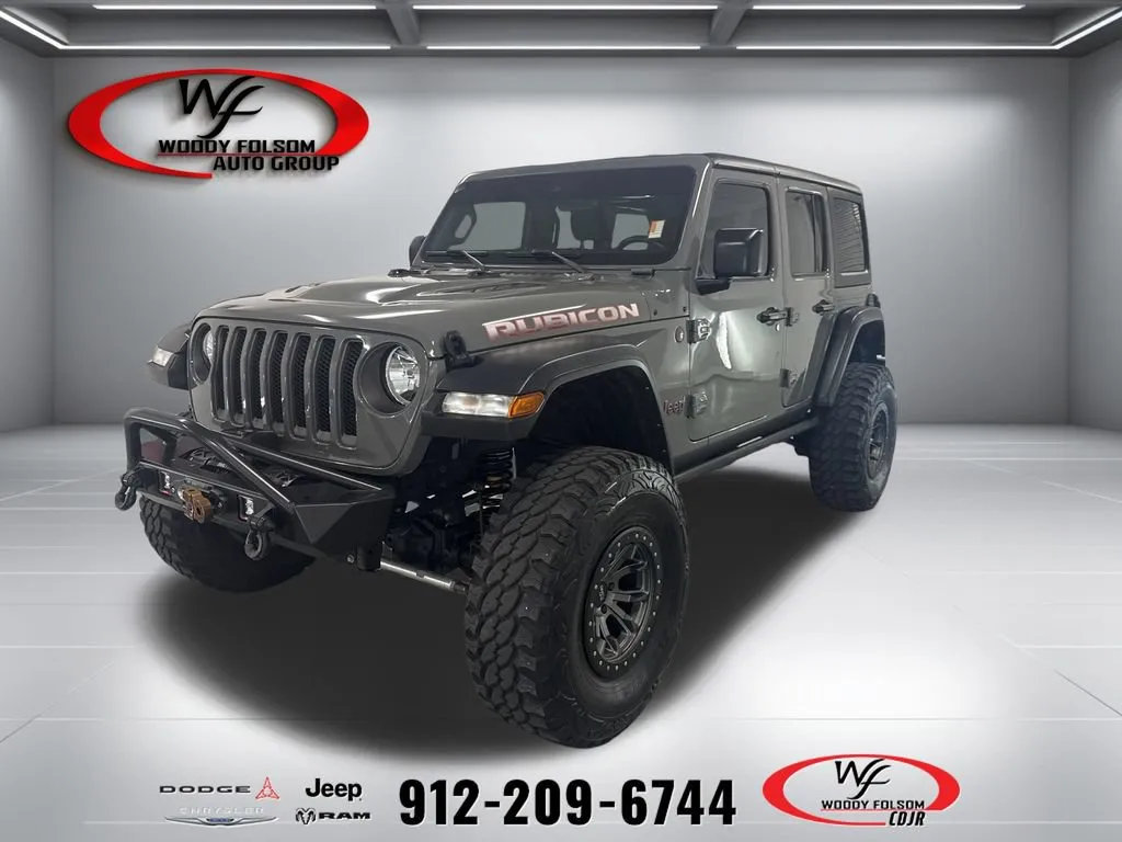 Gray 2022 Jeep Wrangler Unlimited Rubicon for sale in Baxley, GA