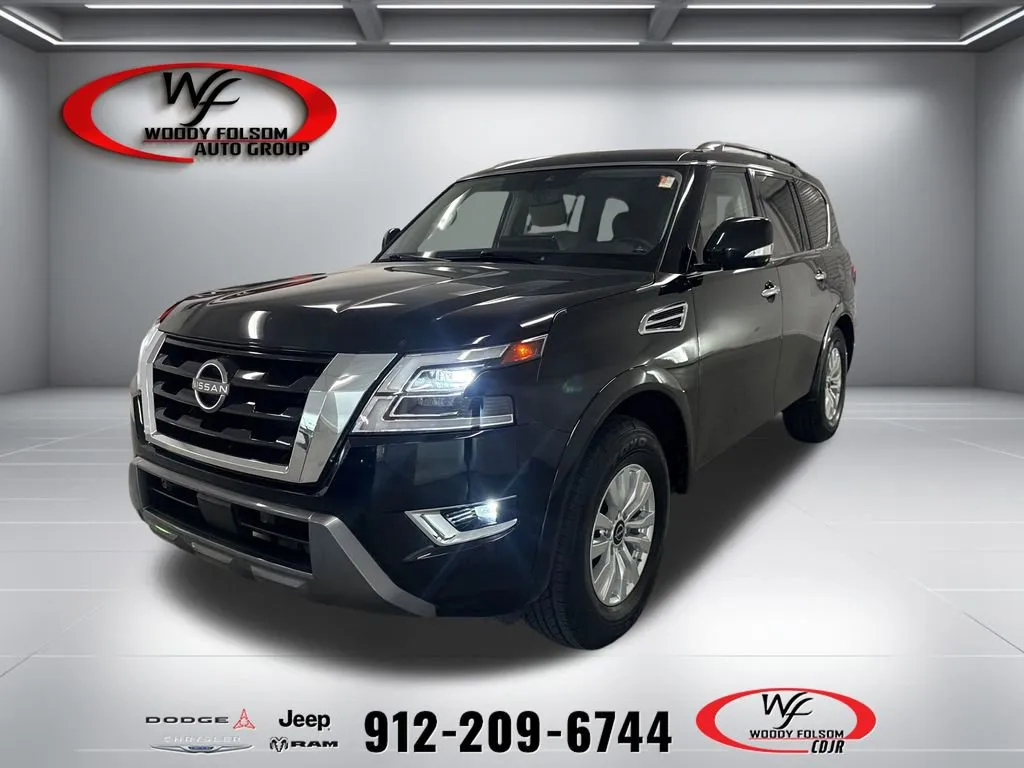 Black 2023 Nissan Armada SV for sale in Baxley, GA