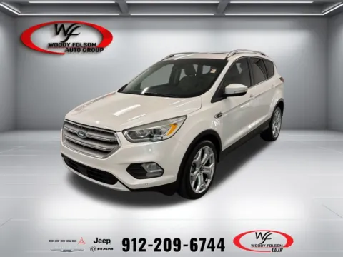 White 2019 Ford Escape Titanium for sale in Baxley, GA