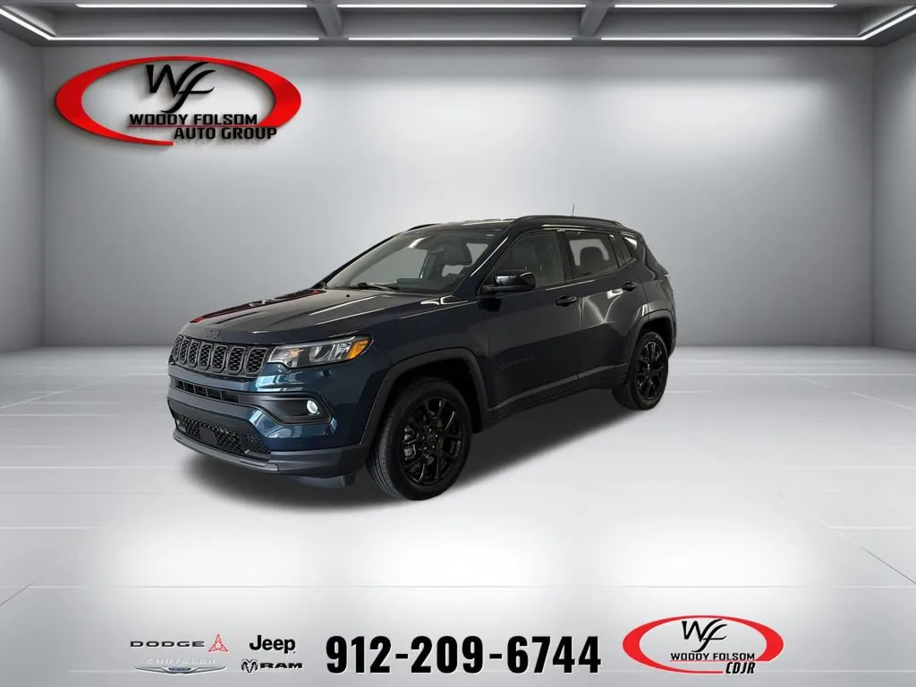 Blue 2026 Jeep Compass Latitude Altitude for sale in Baxley, GA