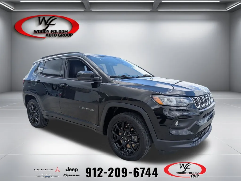 Black 2025 Jeep Compass Latitude for sale in Baxley, GA