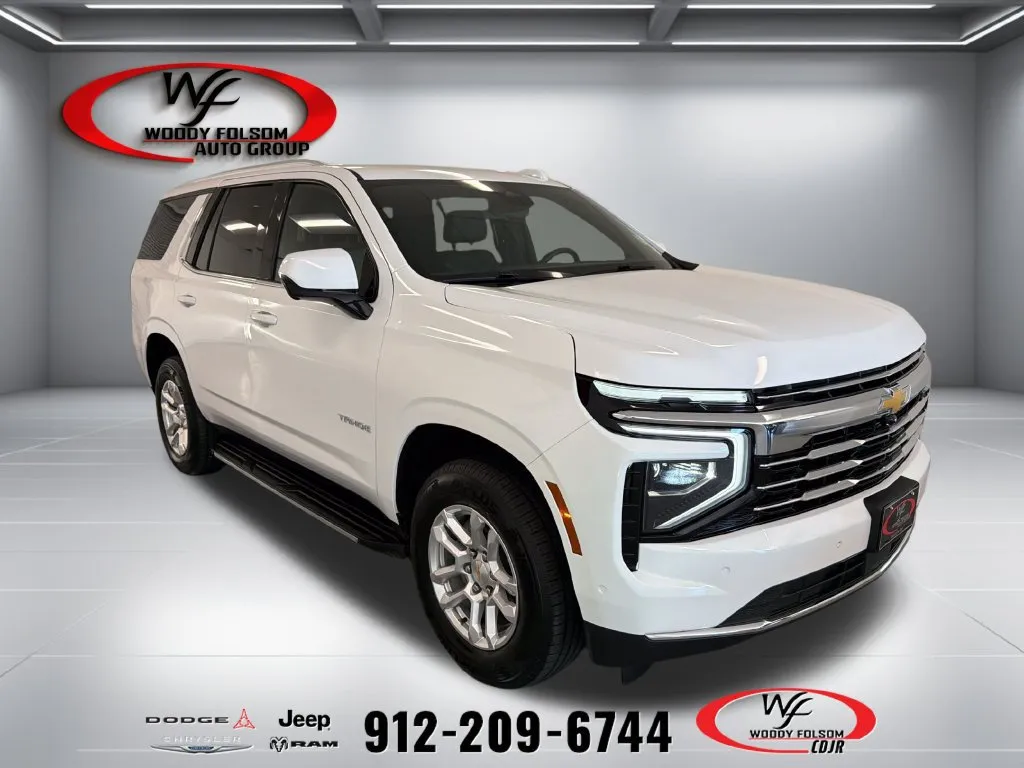 White 2025 Chevrolet Tahoe LT for sale in Baxley, GA