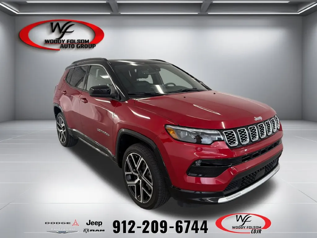 Red 2025 Jeep Compass Limited for sale in Baxley, GA