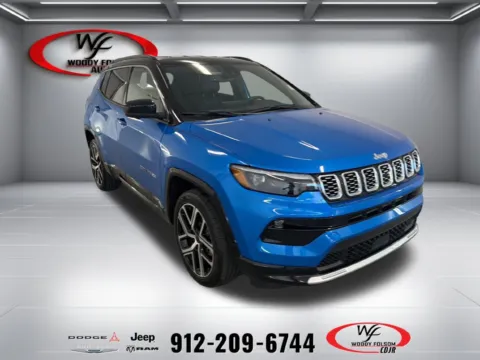 Blue 2025 Jeep Compass Limited for sale in Baxley, GA