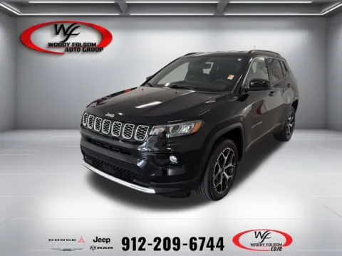 Black 2025 Jeep Compass Limited for sale in Baxley, GA